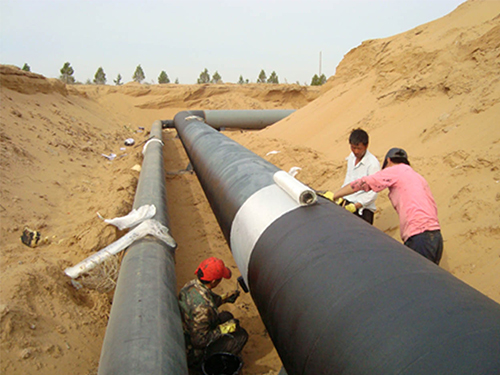 μ��ꃱ���̩��Դ�������޹�˾����ú��ܵ��������ܵ�ʩ���F(xi��n)��(ch��ng)